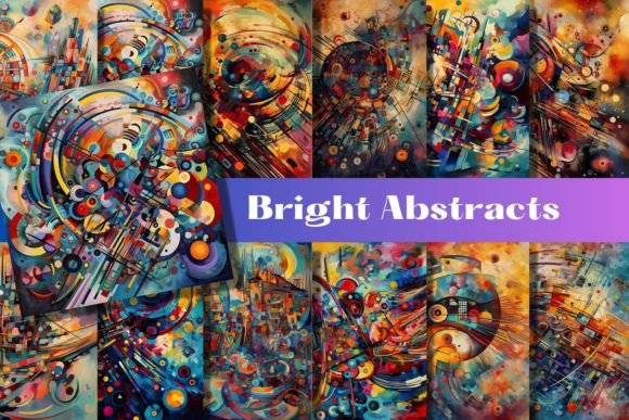 Download Bright Abstract Backgrounds Kandinky - Backgrounds Collection