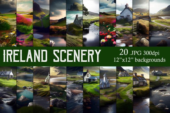 Download Ireland Scenery 12x12 Backgrounds - Backgrounds Collection