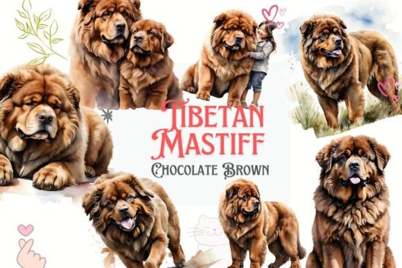 Download Chocolate Brown Tibetan Mastiff Dog - Chocolate brown Collection